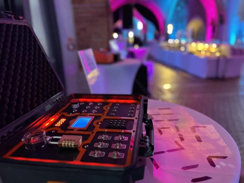 Mini escape room na imprezie koktajlowej